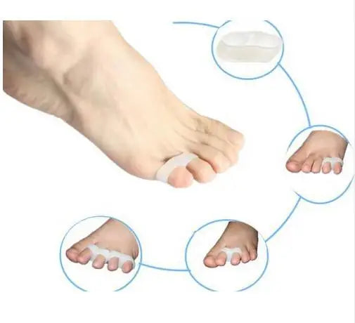 Small Toe Valgus Overlapping Toe Separator Double Ring Toe Separator Hallux Valgus Split Toe Pad Small Toe Valgus Correction.