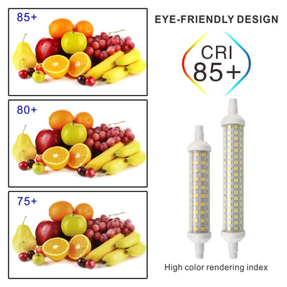 R7S LED 78 mm 118 mm 135 mm r7s Glühbirne 6 W 9 W 12 W SMD 2835 Lampada LED-Lampe 220 V Maislicht Energiesparend Ersetzen Sie das Halogenlicht.