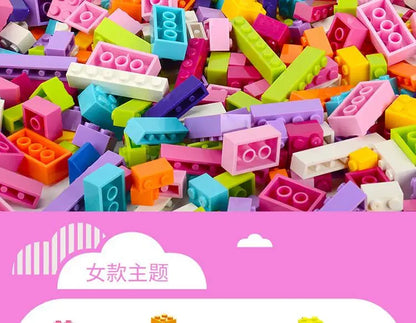 250/500/700 1000 Pcs Pieces Replacement Parts DIY Classic Brick Blocks Building Xmas Gift Creative Moc Sets City Brinquedos.