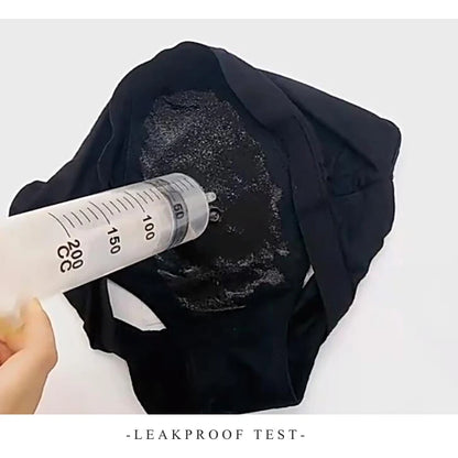 4-layer Menstrual Panties Bamboo Fiber Cotton Period Reusable Briefs Underwear Leakproof Heavy Absorbent Incontinence Lingerie.