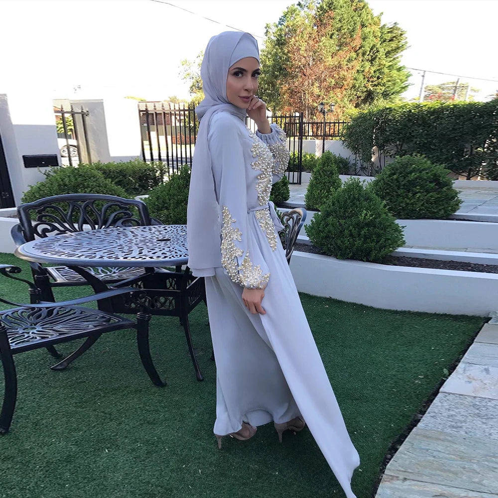 Ramadan Kaftan Dubai Abaya Turkey Muslim Women Hijab Dress Islam Caftan Marocain Dresses Vestidos Eid Mubarak Robe Femme Abayas.