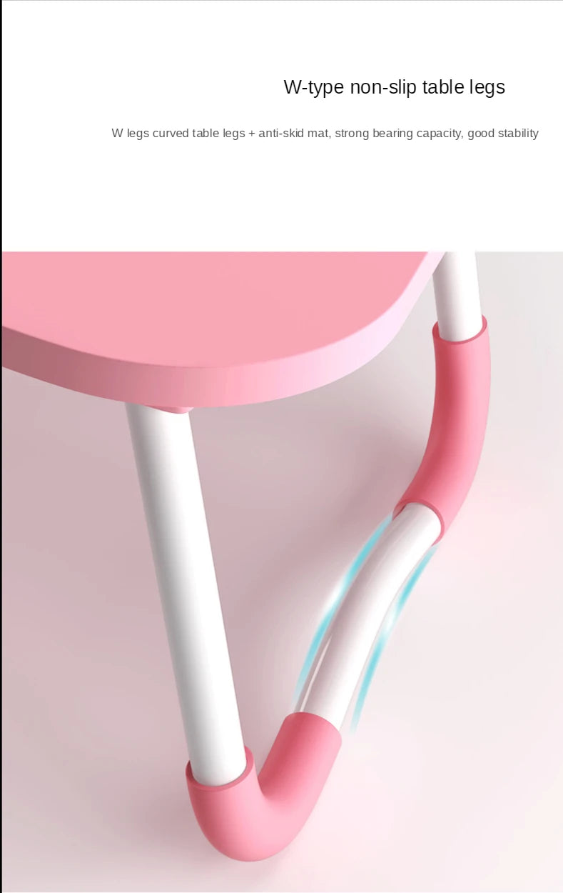 Klappbarer Laptop-Schreibtisch für Zuhause, für Bett und Sofa, Laptop-Betttablett, Tisch, Schreibtisch, tragbarer Schoßschreibtisch zum Arbeitszimmer und Lesen, Bett-Tablett-Tisch