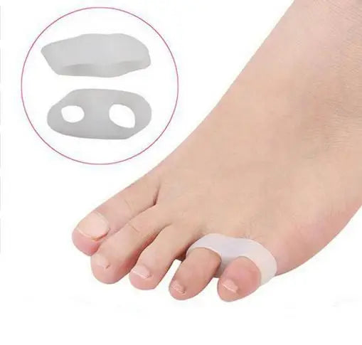 Small Toe Valgus Overlapping Toe Separator Double Ring Toe Separator Hallux Valgus Split Toe Pad Small Toe Valgus Correction.
