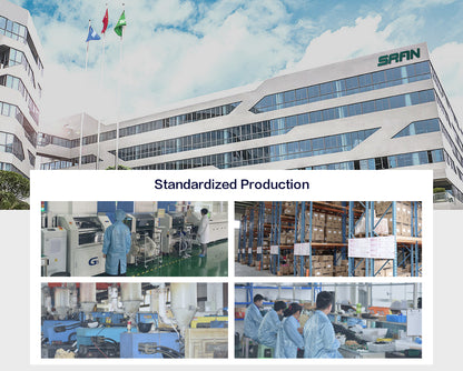 SRAN Eu-Steckdosen 220 V 16 A 82 x 82 mm Glas-Doppel-Dreifach-Wandstecker Russland Spanien Eingebautes Heimbüro