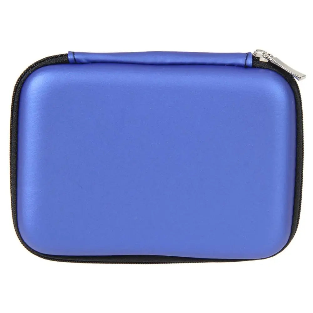 VODOOL EVA 2.5" Hard Drive Case External HDD Carrying Bag Wired Earphone USB Cable Protector Cover Pouch For HDD SSD Hard Disk.