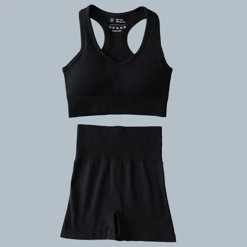 2/3/4pcs Seamless Gym Set Sport outfit Suits for Fitness Clothing Yoga Set For Women Sportswear Yoga Clothes Woman Active Wear