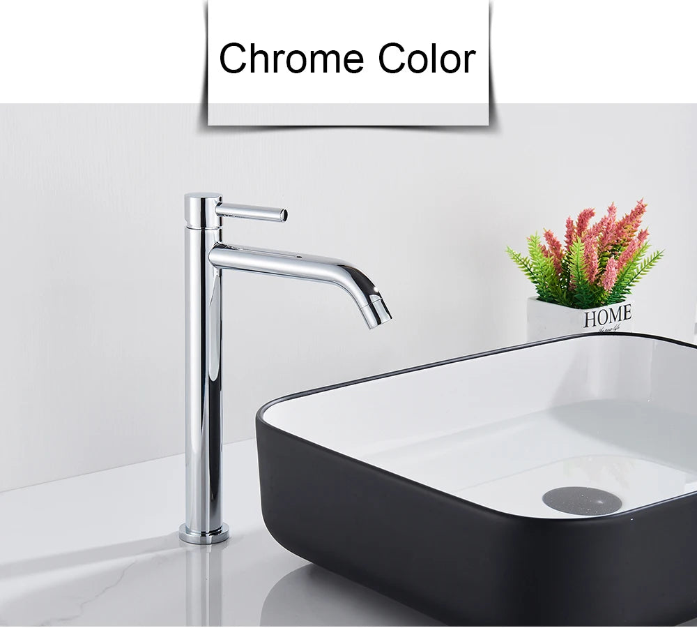 Black Basin Faucet Bathroom Washbasin Water Mixer Tap Hot Cold Water Basin Sink Tap Bathroom Faucet Tap Brushed Gold Faucet