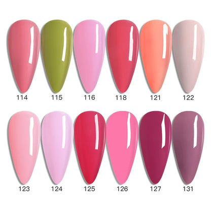 Ibdgel 12 Colors 15ML Nail Gel Polish Nail Accessories Semi-permanent Varnish Nail Art Nail Soak Off LED UV Gel Nail Venalisa
