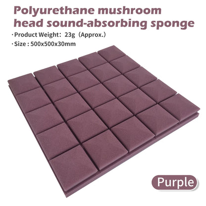 200x200/150x150mm 3/5/10/15mm ESD Anti Static Pin Insertion High Density Foam Soundproofing Foam Sound-Absorb Noise Sponge Foam