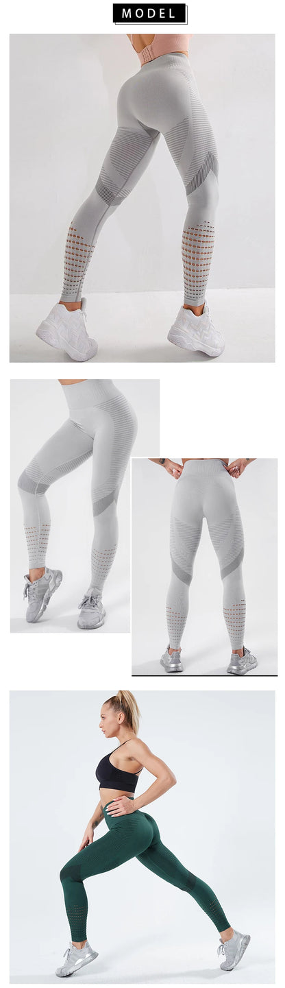 Frauen Fitness Leggings Hohe Taille Nahtlose Leggings Sportswear Atmungsaktive Weibliche Workout Legging.