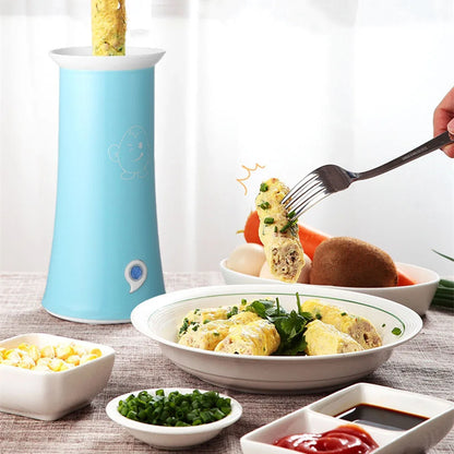 5-in-1 Automatic Egg Cooker Machine - Omelette/Tamagoyaki/Egg Roll Maker for Breakfast with Compact Design .