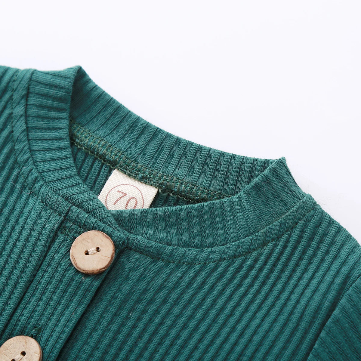 16 Colors Baby Solid Knit Sets Newborn Infant Girls Boys Fall Winter Long Sleeve Romper + Elastic Pants Toddler Outfit 0-24M.