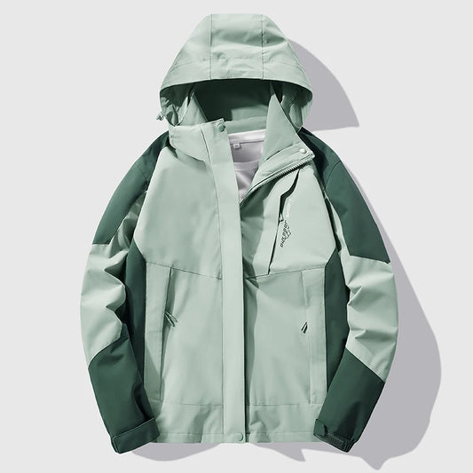 ANSZKTN Sports Men Women  Hardshell Graphite Warm Windproof Anti-fouling Sportswear Outdoor Jacket.