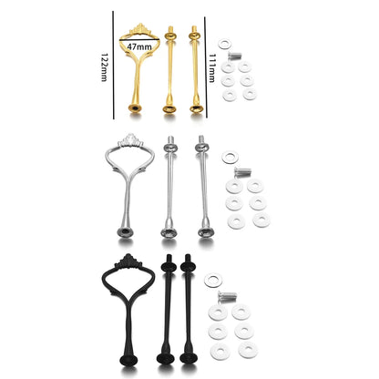 Three-Layer Fruit Dish Epoxy Resin Mold Tea Tray Silicone Molds Storage Tray Mould For DIY UV Resin Coaster Accessories