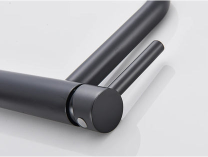 Black Basin Faucet Bathroom Washbasin Water Mixer Tap Hot Cold Water Basin Sink Tap Bathroom Faucet Tap Brushed Gold Faucet