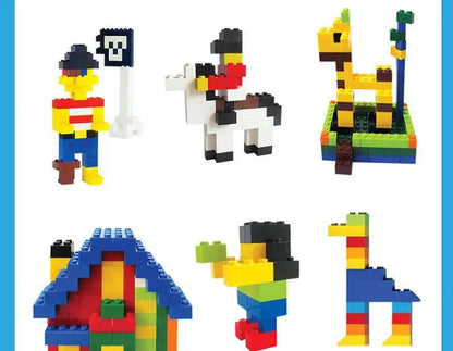 250/500/700 1000 Pcs Pieces Replacement Parts DIY Classic Brick Blocks Building Xmas Gift Creative Moc Sets City Brinquedos.