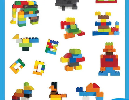 250/500/700 1000 Pcs Pieces Replacement Parts DIY Classic Brick Blocks Building Xmas Gift Creative Moc Sets City Brinquedos.