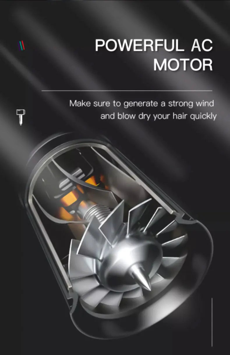 VGR professional multi gear adjustable hair dryer hair salon household high-power distributed air nozzle cold hair dryer V-450.