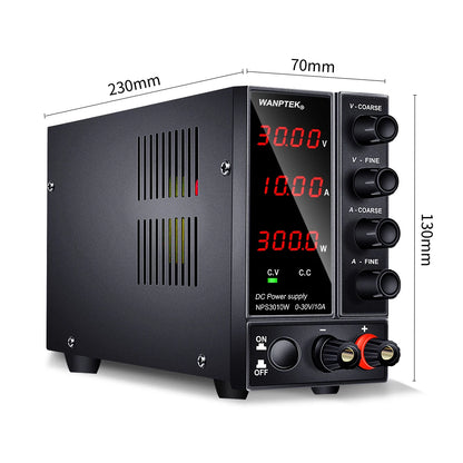 Adjustable DC Power Supply 30V 10A Voltage Regulator LED Digital lab Stabilizer Switching DC Power 60V 5A Bench Source 120V 3A.