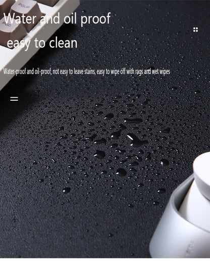 white mousepad Portable Mouse pad large Gaming Waterproof Non-slip PU Suede Desk Mat Computer Keyboard desk pad Mats.