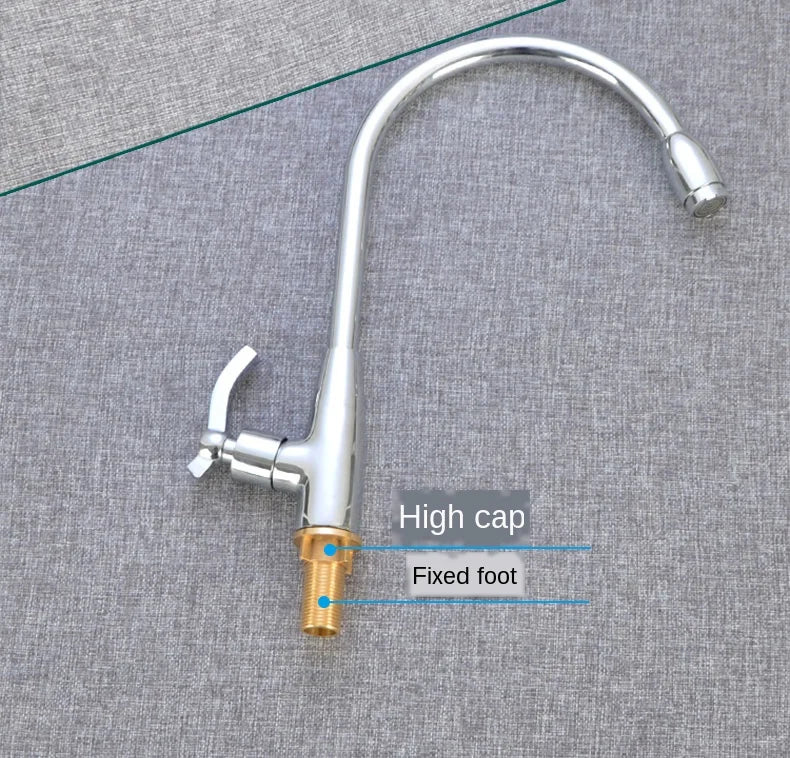 Kitchen faucet faucet fixed foot big foot screw extension nut wash basin thick countertop screw fixing seat repair accessories