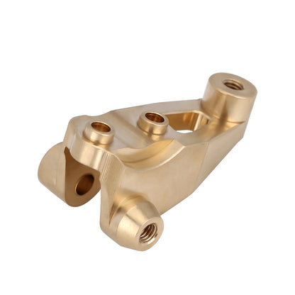 INJORA Heavy Brass Counterweight Portal Drive Housing Bumper Holder Axle Mount for RC Crawler TRX4 TRX-4 TRX6 Upgrade Parts