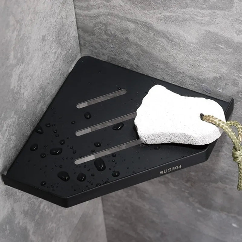 Bad Edelstahl Dusche Regal Wand-montiert Dreieck Korb Ecke Stehen Shampoo Dusche Gel Lagerung Halter Zubehör