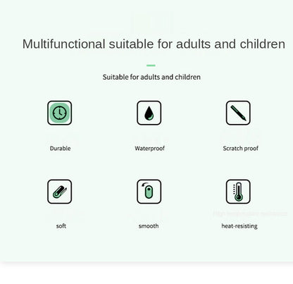 white mousepad Portable Mouse pad large Gaming Waterproof Non-slip PU Suede Desk Mat Computer Keyboard desk pad Mats.