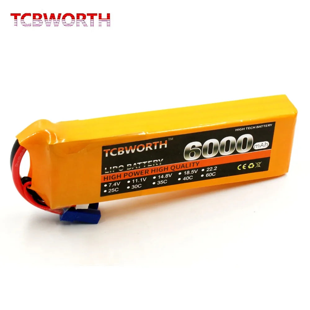3S RC LiPo Battery 3S 11.1V 1300 1500 1800 2200 3000 3500 4200 6000mAh 25C 35C 60C For RC Airplane Drone Boat 11.1V LiPo 3S