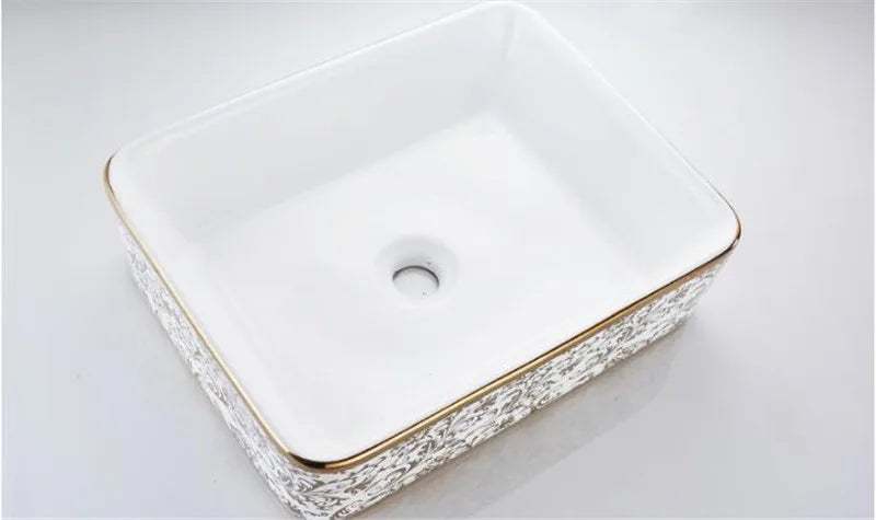 Kunst Keramik Bad Waschbecken Set Keramik Becken Platte Waschbecken Waschbecken Bad Wasserhahn Pop Up Becken Mischbatterie