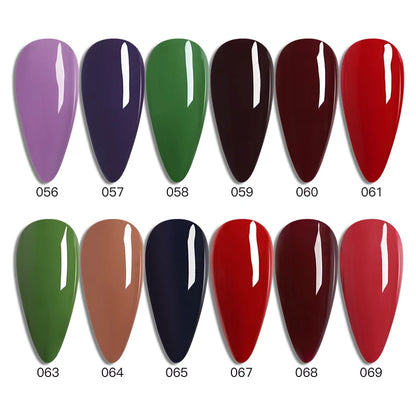 Ibdgel 12 Colors 15ML Nail Gel Polish Nail Accessories Semi-permanent Varnish Nail Art Nail Soak Off LED UV Gel Nail Venalisa.