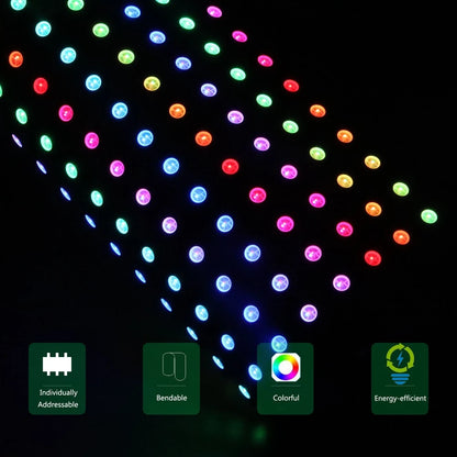 WS2812B RGB LED Digital Flexible Individuell adressierbare Panel Licht WS2812 8x8 16x16 8x32 Modul Matrix Bildschirm DC5V.