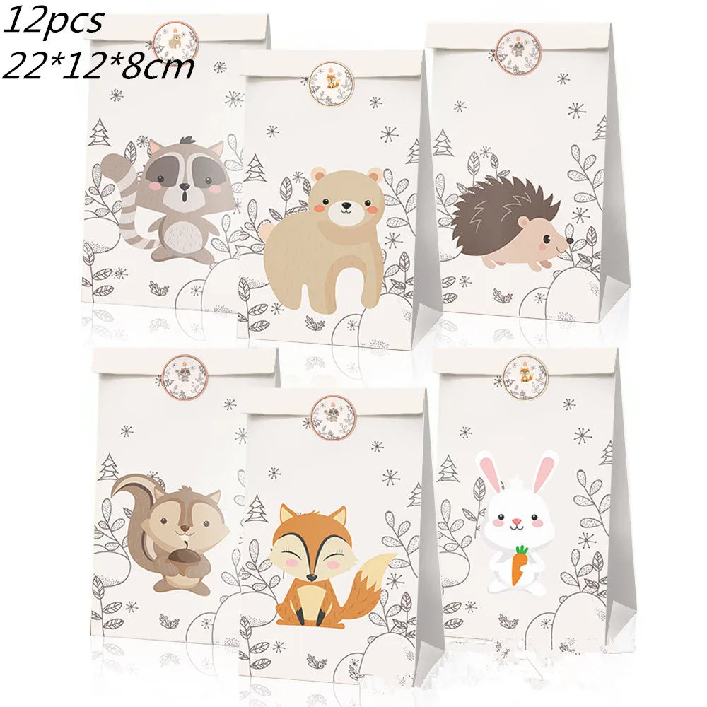 1–12 Monate Foto-Banner, Wald-Foto-Banner, alles Gute zum Geburtstag, Party-Dekoration, Babyparty, 1. Geburtstag, Junge, Mädchen, 12-Monats-Foto-Banner.