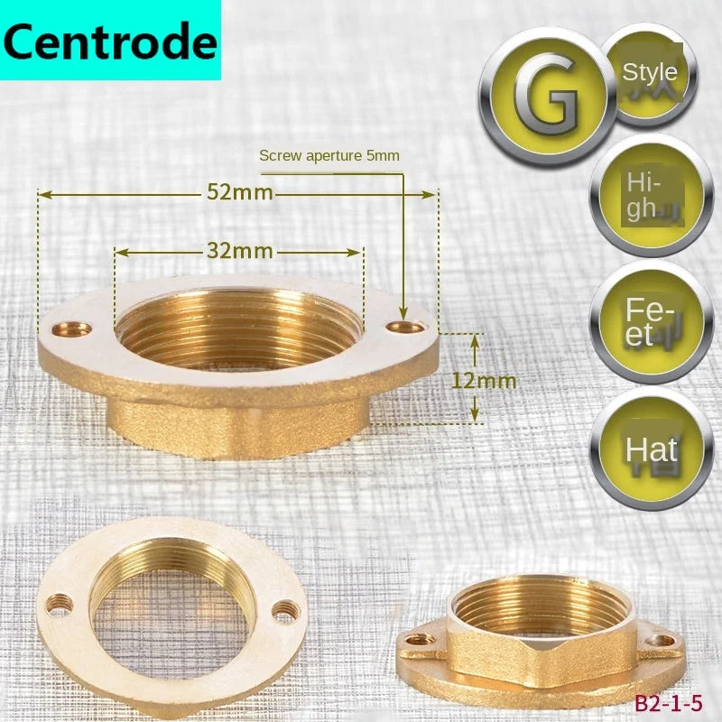 Kitchen faucet faucet fixed foot big foot screw extension nut wash basin thick countertop screw fixing seat repair accessories