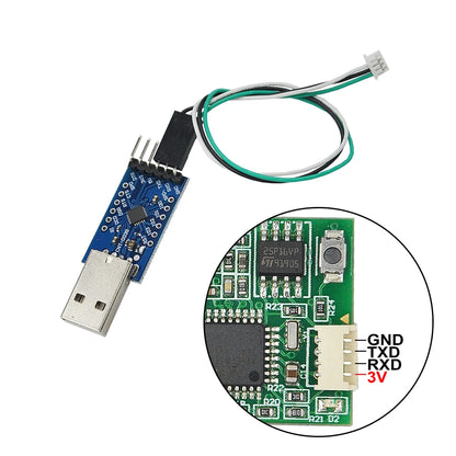 DasMikro Mini TBS Programmable Sound Light Control V2 And USB Unit 3.5 -12V Input For DIY RC Truck Parts.