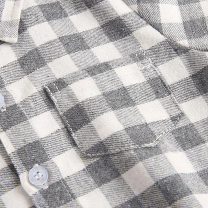 Sanlutoz Plaid Baumwolle Baby Jungen Bodys Langarm Baby Kleidung Mode Neugeborenen Body für Jungen.