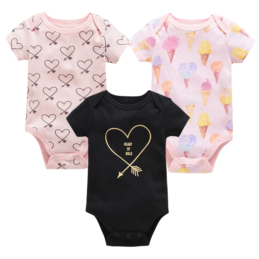 Honeyzone Sommer Baby Kleidung Säuglings Mädchen Strampler Nette Löwe Voller Druck Jungen Bodys 2 teile/satz Trottie Overalls Outfits Боди.