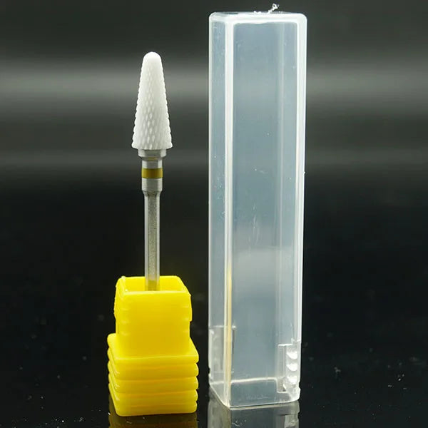 EasyNail 1pcs  Mill Ceramic Nail Drill Bits For Electric Manicure Machines Pedicure Nail Art Salon Polish Tools M0610.