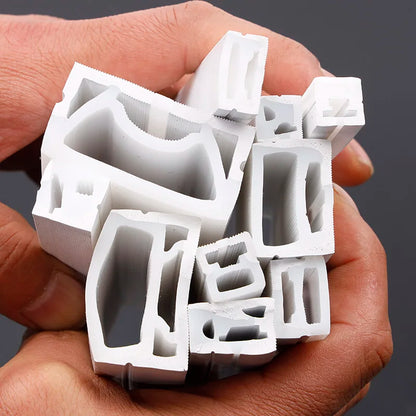 Recessed Black Silicone Tube LED Neon Light Flexible Rope Channel Diffuser WS2811 WS2812B Outdoor Waterproof Ribbon Strip Lights