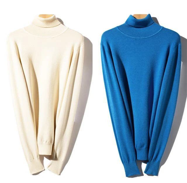 Cashmere turtleneck men sweater 2023 autumn winter jumper clothes ropa hombre pull homme hiver pullover men turtle neck sweaters