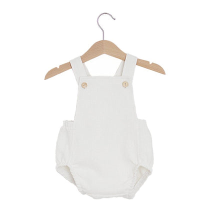 11 farbe Neugeborene Jungen Mädchen Body Sommer Taste Overall Striped Beiläufige Sleeveless Backless Solide Outfits Kleidung