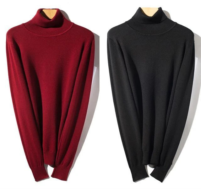 Cashmere turtleneck men sweater 2023 autumn winter jumper clothes ropa hombre pull homme hiver pullover men turtle neck sweaters
