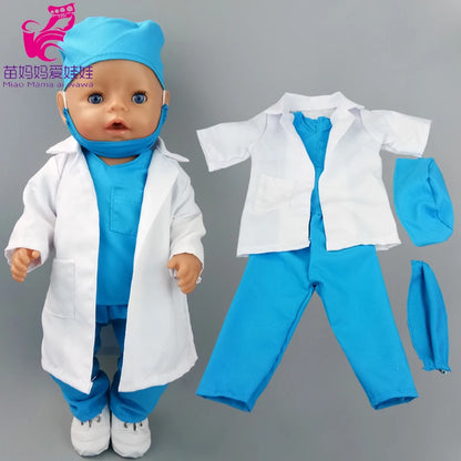40 cm reborn baby doll bathrobe for 17 inch bebe doll clothes children gift toys wear.