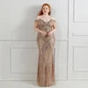 18581-S#2021 New Arrival Anti-wrinkle Sustainable Sequin Dress Women Sexy MomSuper Size Dress,   Fat Lady.  Plus Size Dress.