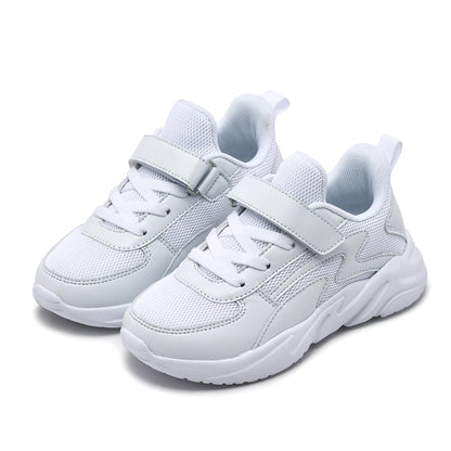 ULKNN Boys shoes 2023 autumn 6 children boys 12 sports shoes 15 years old 10 kids 9 white black blue shoe sneakers for students.