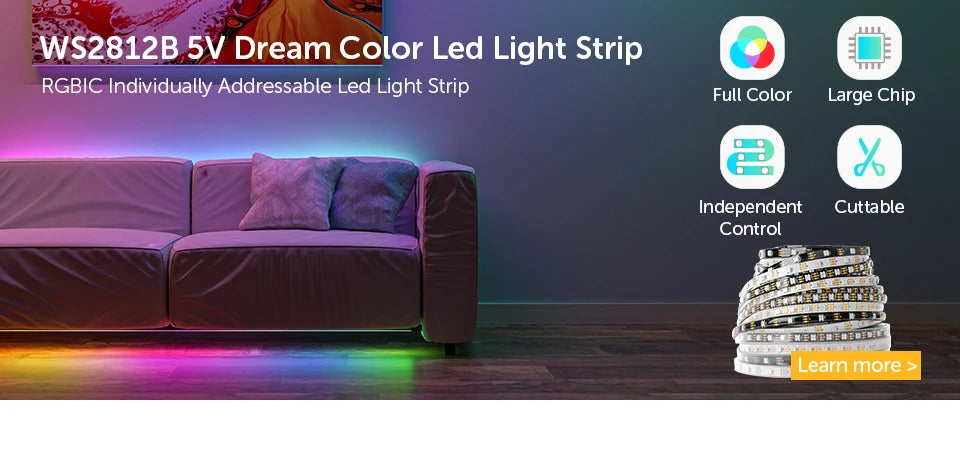 SK6812RGBW LED Neon Rope Tube WS2811 WS2812B WS2813 Flexible LED Strip Light Silica Gel Soft Lamp Tube 1m - 5m IP67 Waterproof.