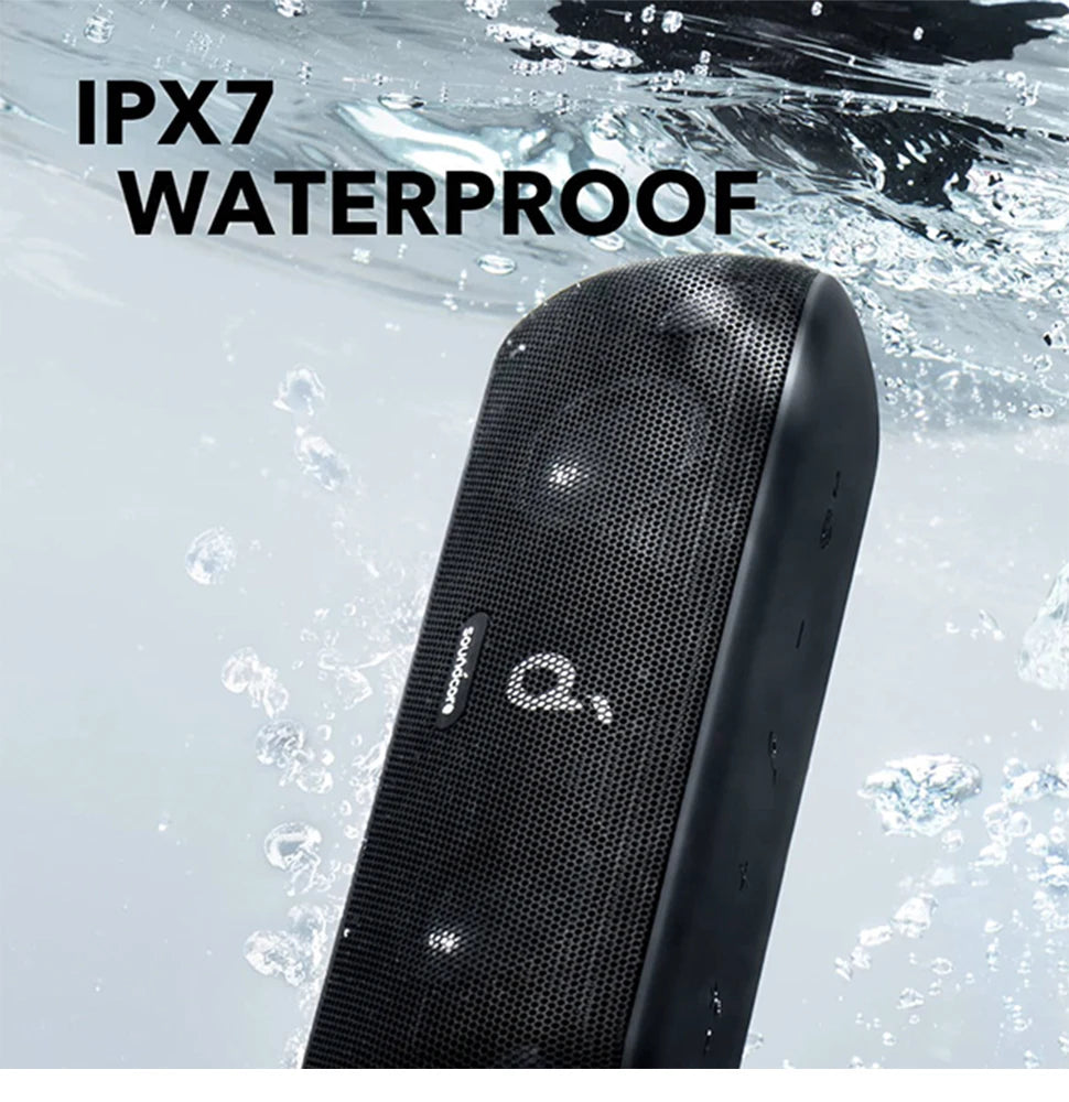 (EU stock) Soundcore Motion + Bluetooth loudspeaker, Hi-Res 30W Audio, BassUp Technology, Wireless Hi-Fi loudspeaker with App.