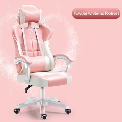 Mode Neue Rosa Computer Stuhl Office Home Mädchen Schlafzimmer Lift Stuhl Rotierenden Gaming Stuhl Anker Live-Spiel Stuhl Liege