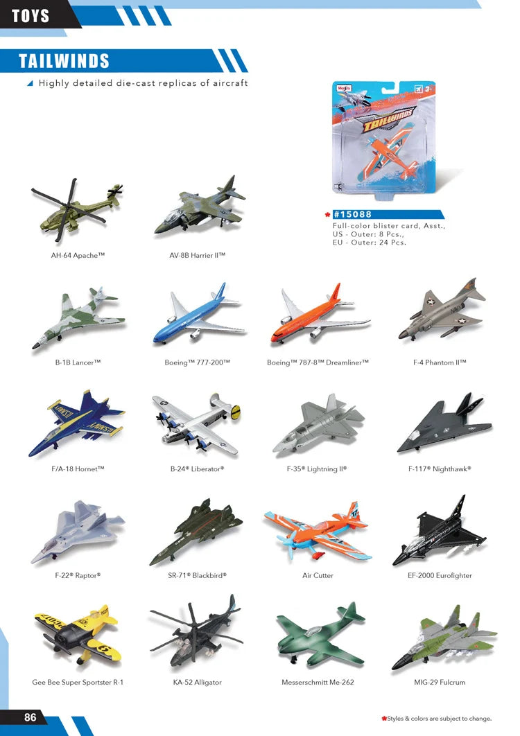 Maisto original model airplane die-casting  metal toy gift collection transport airplane fighter helicopter Games Children toys.