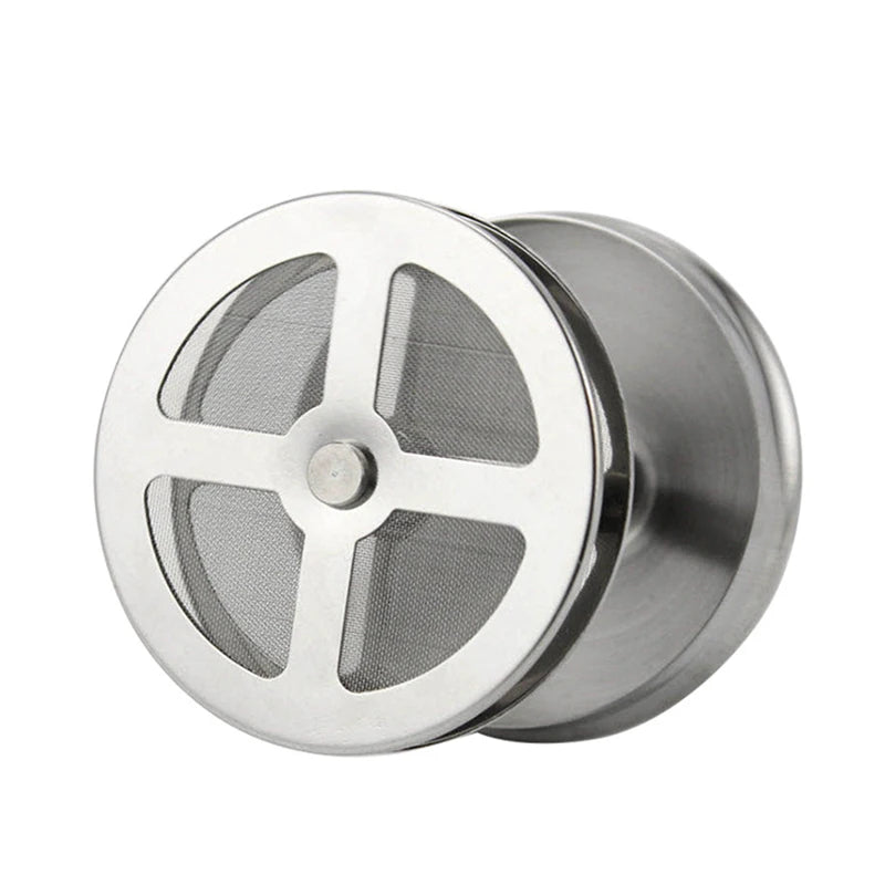 Stainless Milk Frother 400ML Double Mesh Milk Creamer Milk Foam For Cofffee Milk Egg Beater Kitchen Tool Coffee Mixe Frother.